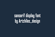 Treecle - Font, a Sans Serif Font by artchiles_design (Thumbnail 2 of 5)