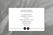 Minimal Brand Guidelines, a Presentation Template by Occy Design (Thumbnail 9 of 9)
