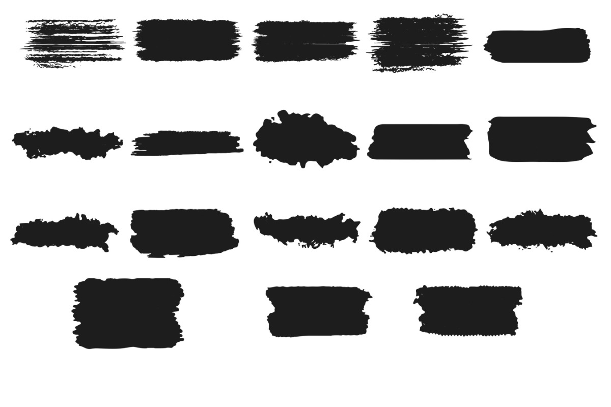 Paint Brush Swatches Set 4 Procreate, a Brush Add-On by Disasterology Ink (Photo 9 of 10)