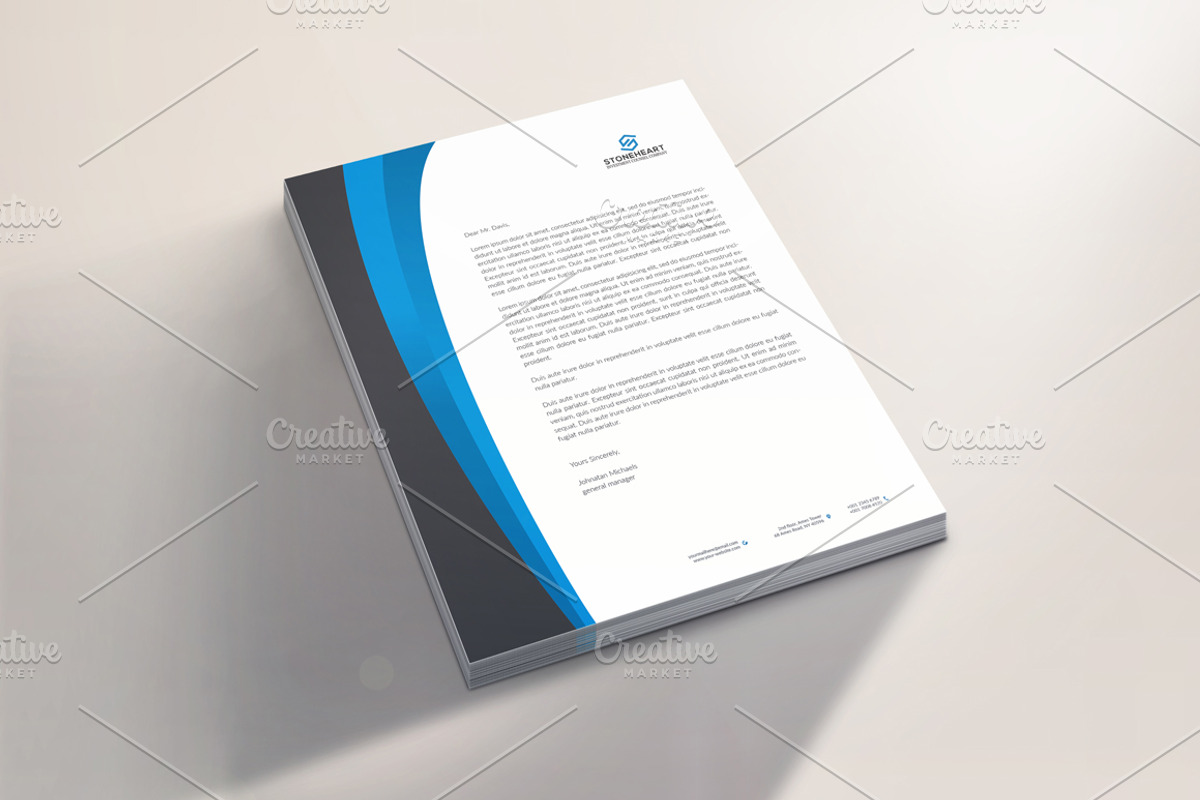 Letterhead, a Stationery Template by BettyDesign (Photo 2 of 7)