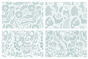 8 Lacy seamless vector patterns, a Pattern Graphic by tamara.comotomka (Thumbnail 6 of 6)