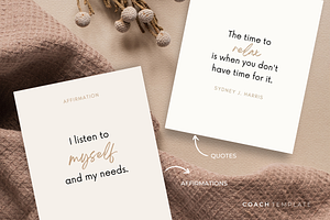 Self Care Cards Template In Canva