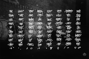 Graffiti Tags - 255 Vector Objects