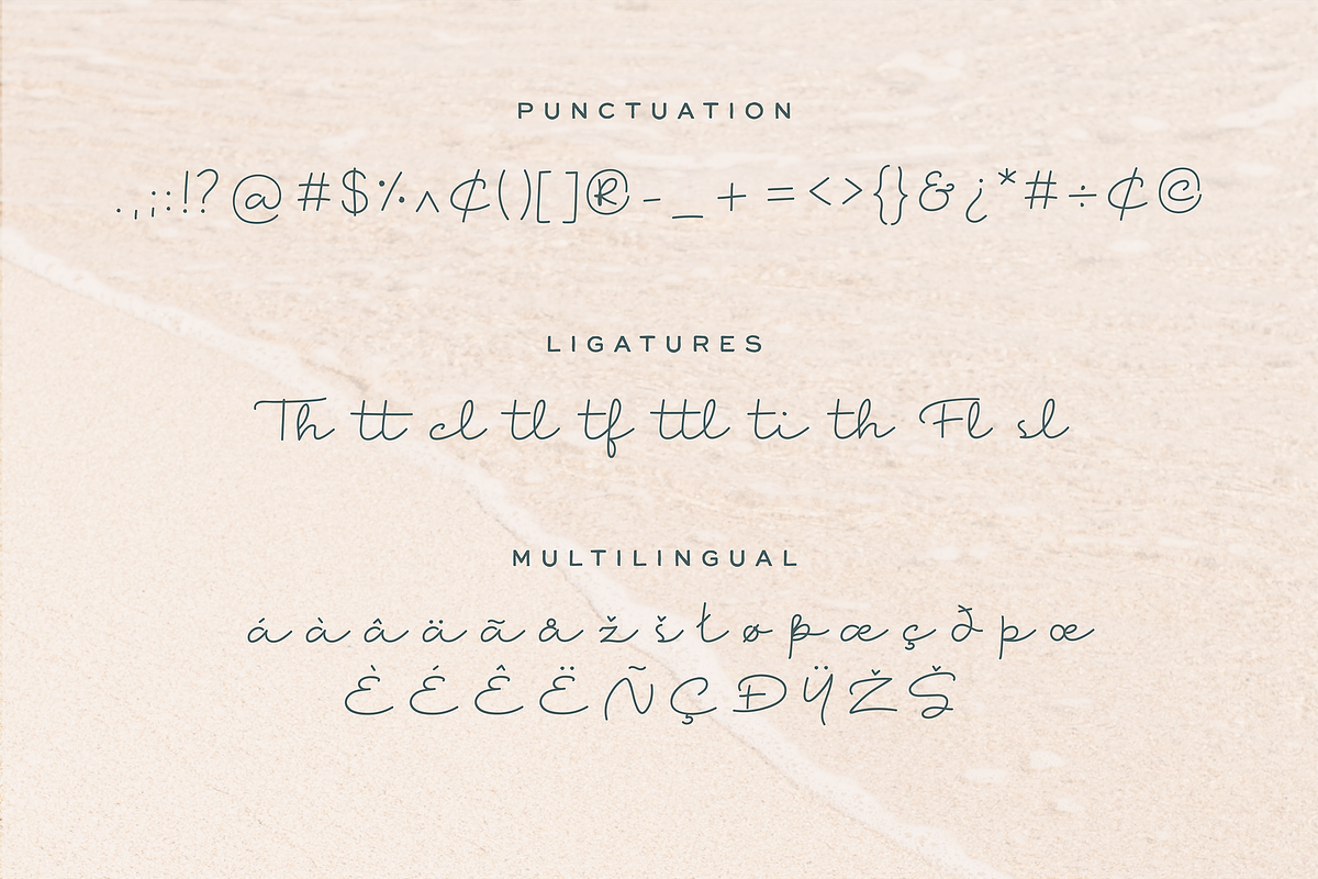 Tidelines - A Handwritten Script, a Handwritten Font by Vanem Studio (Photo 6 of 10)