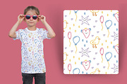 Hand-Drawn Kids Doodle Patterns, a Pattern Graphic by Kristina Chistiakova (Thumbnail 4 of 8)