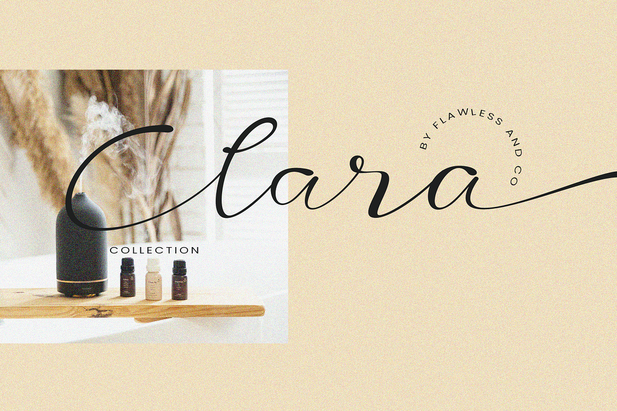 Moura - Modern Script, a Script Font by Flawless And Co (Photo 12 of 16)