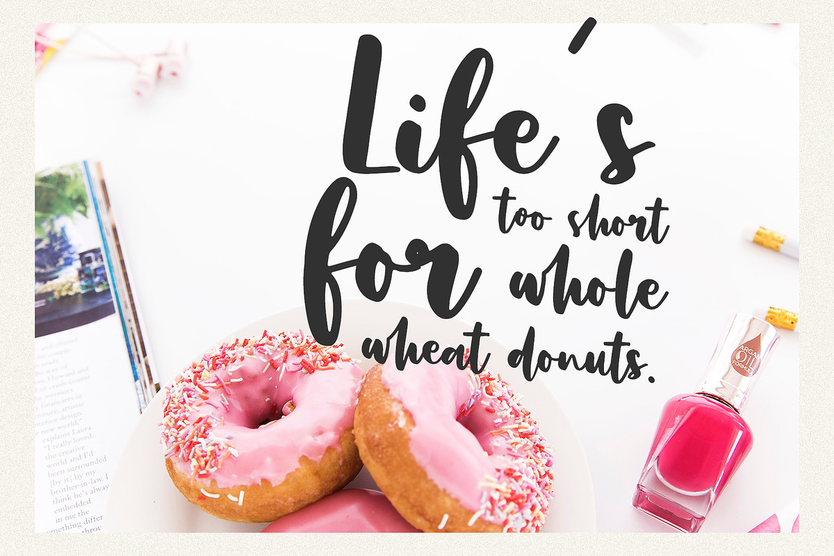 DUSTY ROSE SCRIPT preview 4