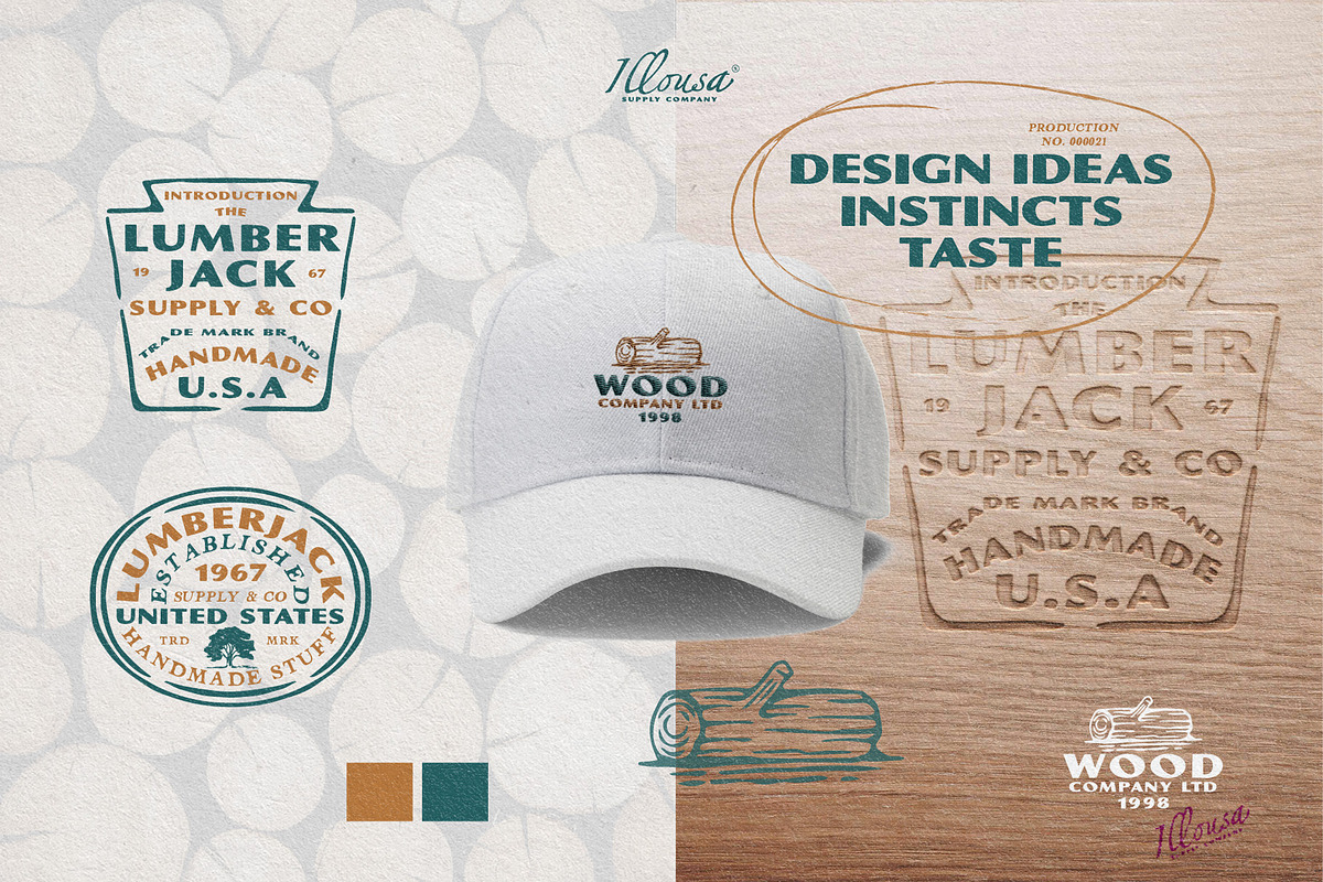 30+ Vintage Western Logo Templates, a Branding & Logo Template by Illousa (Photo 8 of 11)