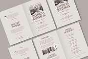 Funeral Program Template, a Brochure Template by VectorVactory (Thumbnail 2 of 7)