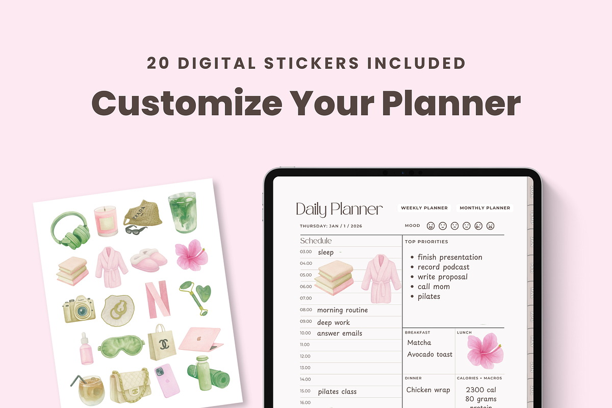 2026 Planner for iPad preview 4
