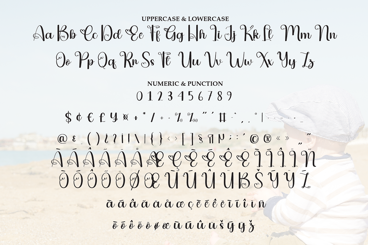 Baby Vintage | Script Font preview 7