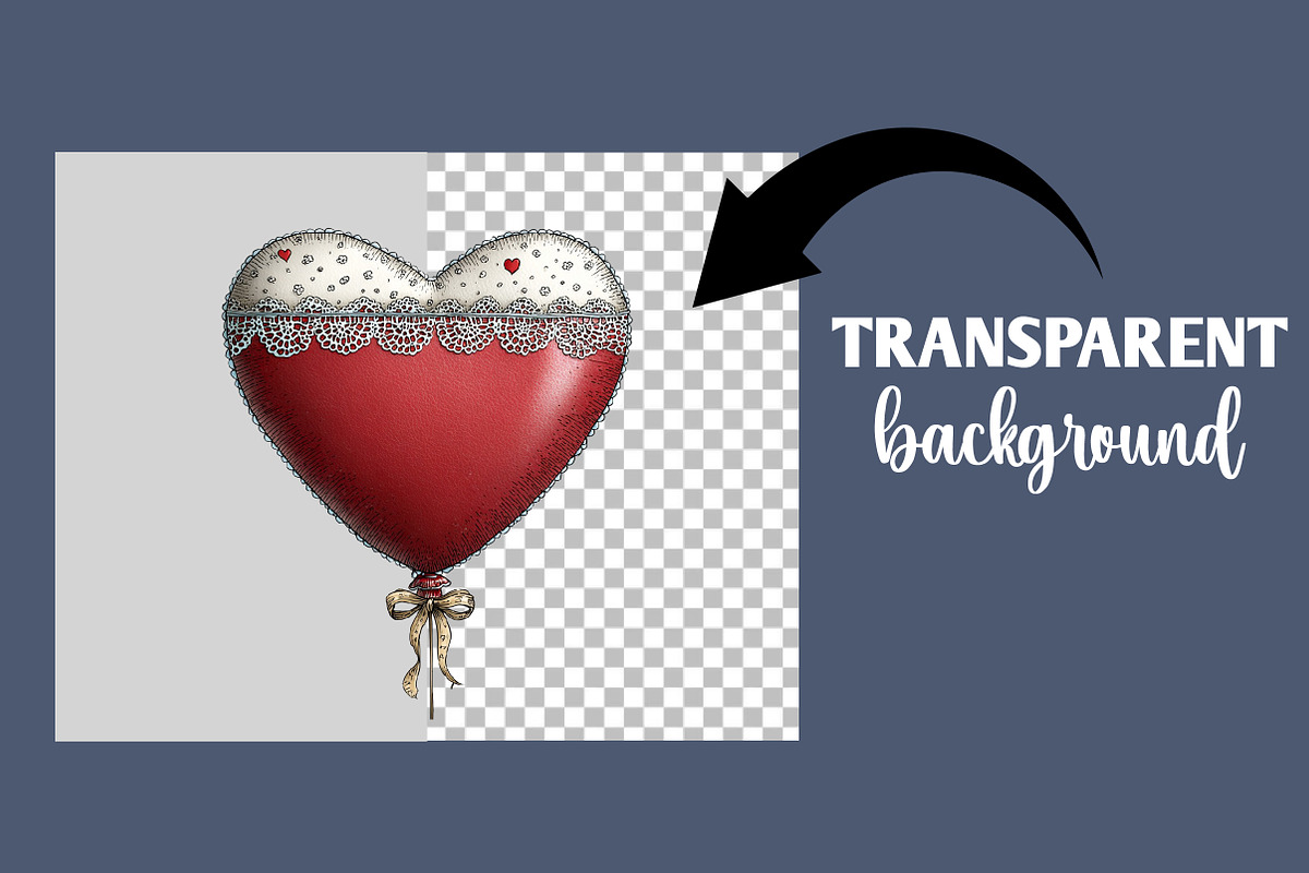 Valentine Heart Ballon clipart, an Illustration by Designworld (Photo 5 of 6)