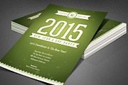 Retro New Year's Eve Party Flyer, a Flyer Template by loswl (Thumbnail 1 of 6)