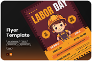 Labor Day Flyer, a Flyer Template by Annora Studio (Thumbnail 1 of 5)