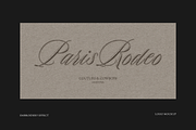 PARIS RODEO | Embroidery Logo Mockup, an Apparel Mockup by Duet Atelier (Thumbnail 4 of 5)