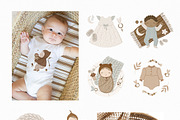 NEWBORN baby illustration & patterns, an Animal Illustration by polikarpovaart (Thumbnail 3 of 13)