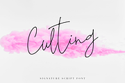 Culting, a Script Font by Larin Type Co. (Thumbnail 1 of 7)