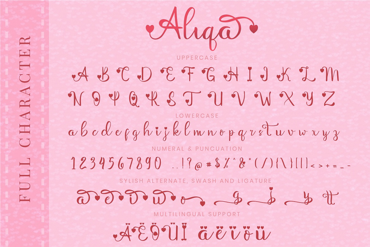 Aliqa a lovely font, a Script Font by Javatype Studio (Photo 10 of 11)