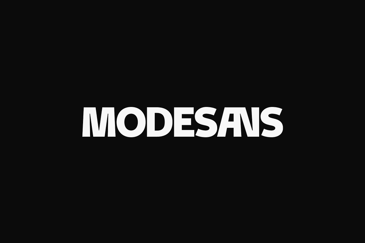 ModeSans Modern Sans Serif Typeface, a Sans Serif Font by VP Fonts (Photo 1 of 39)