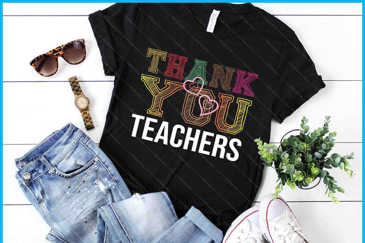 Thank You Teachers Students Graduat, a Graphic by Creativeusart (Photo 1 of 4)