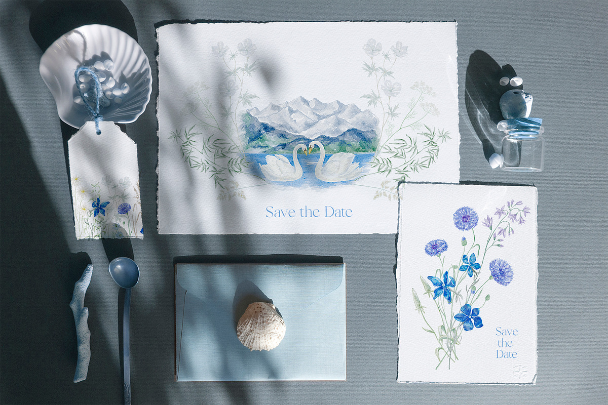 Lake Constance. Wedding Boutique, a Seasonal Illustration by Designwork (Photo 5 of 16)
