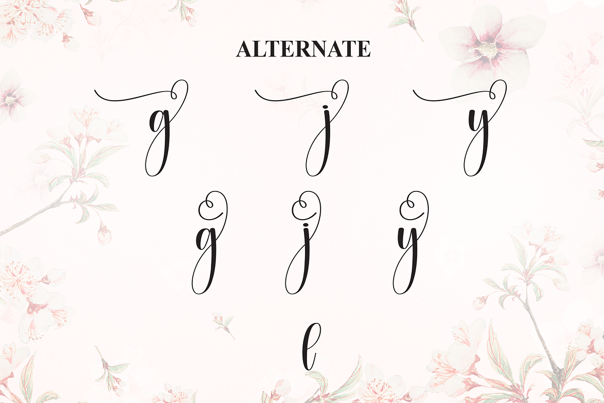Hey Beauty | Script Font, a Handwritten Font by Scratchones (Photo 7 of 9)