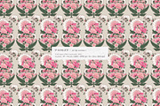 Paisley Floral Ornamental Pattern, a Pattern Graphic by likorbut (Thumbnail 2 of 13)