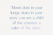 Asteria // A Modern Sans Serif Font, a Sans Serif Font by Megs Lang (Thumbnail 13 of 14)
