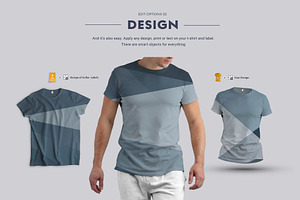 24 MockUps Man T-Shirt