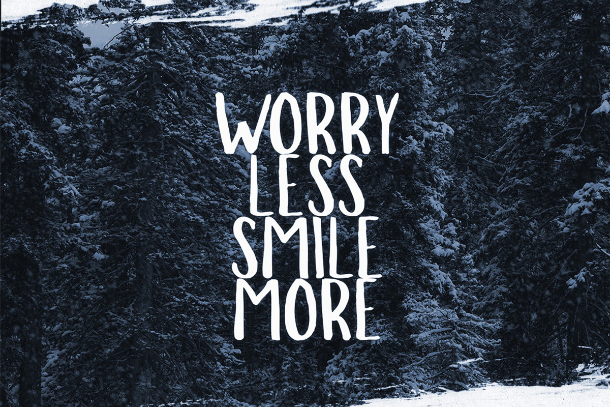 Slopes Brush Font preview 3