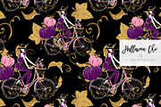 Halloween Fashion Witch Patterns, a Pattern Graphic by KaramfilaS (Thumbnail 5 of 22)