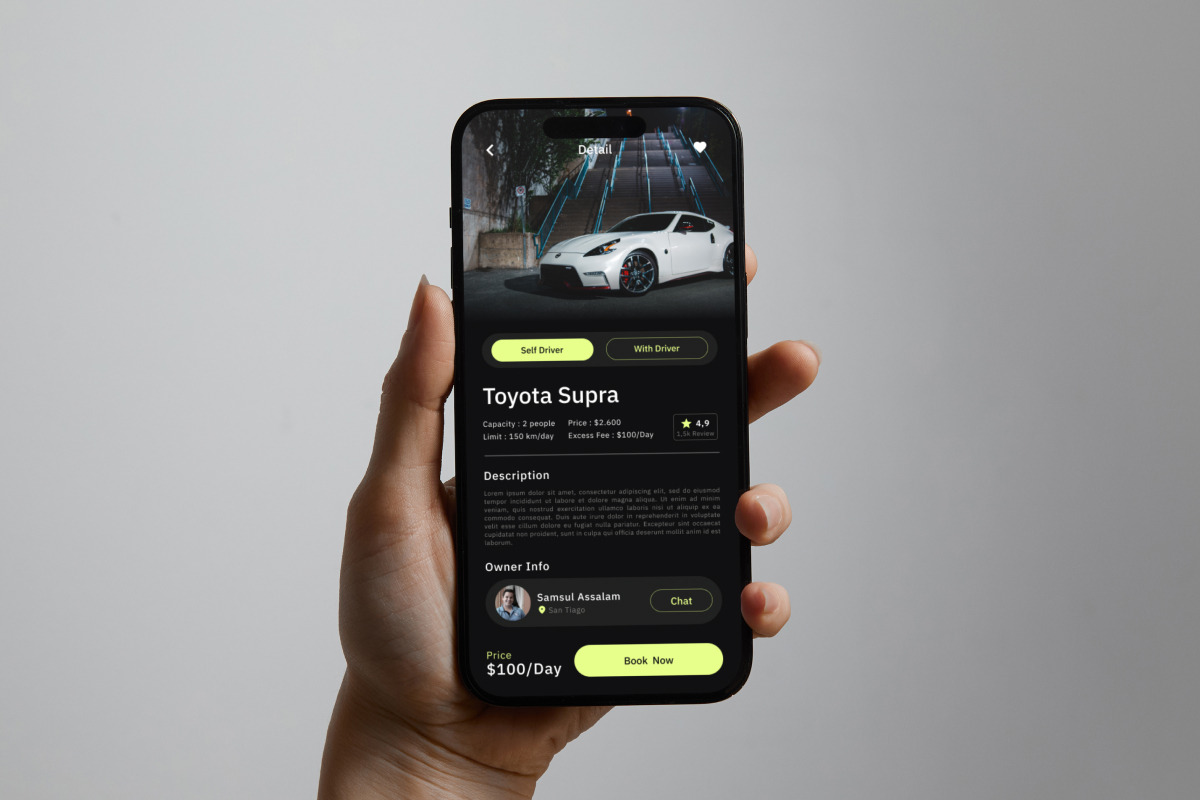 Mallute - Rental Car Mobile App, an App Template by twinstd (Photo 5 of 5)