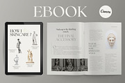 Ebook templates for CANVA, a Magazine Template by Marketello Studio (Thumbnail 2 of 9)