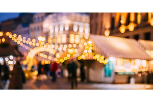 Abstract Blurred Bokeh Boke, a Holiday Photo by Our Amazing World