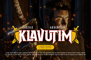 Tuiven - Movie Display Font, a Serif Font by twinstd (Thumbnail 4 of 9)