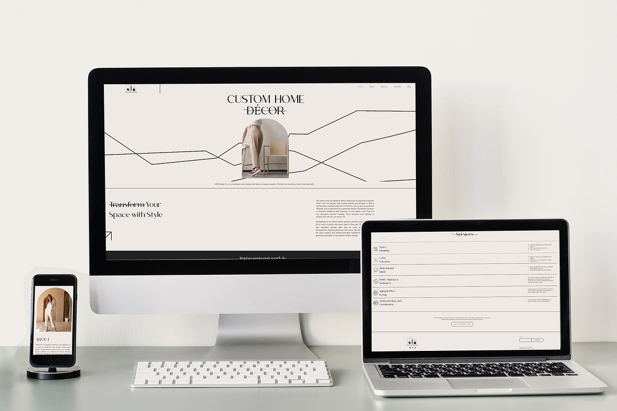 Portfolio Wix Website Template, a Wix Template by Webloom Studio - Wix (Photo 4 of 6)