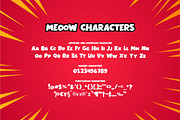 Meeow - Playful Comic Font, a Font by Mightyfire (Thumbnail 5 of 5)