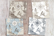 4 Nautical Patterns, a Background Graphic by Fortuna Venit (Thumbnail 2 of 3)