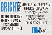 Bright Whisper Modern Font Duo Sans, a Sans Serif Font by cocodesign (Thumbnail 7 of 7)
