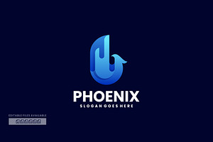 Phoenix Gradient Colorful Logo, a Branding & Logo Template by ivan_artnivora