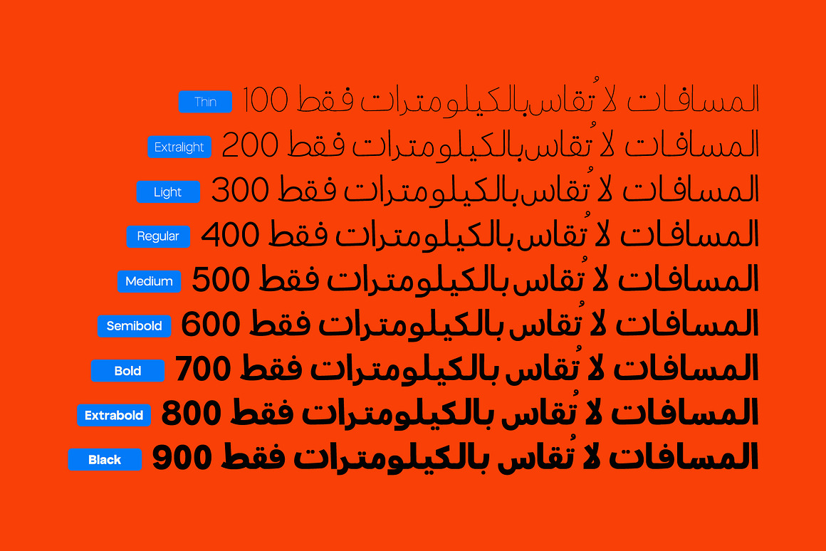 True Arabic - Coorporate Clean Sans, a Sans Serif Font by Casloop Studio (Photo 3 of 10)