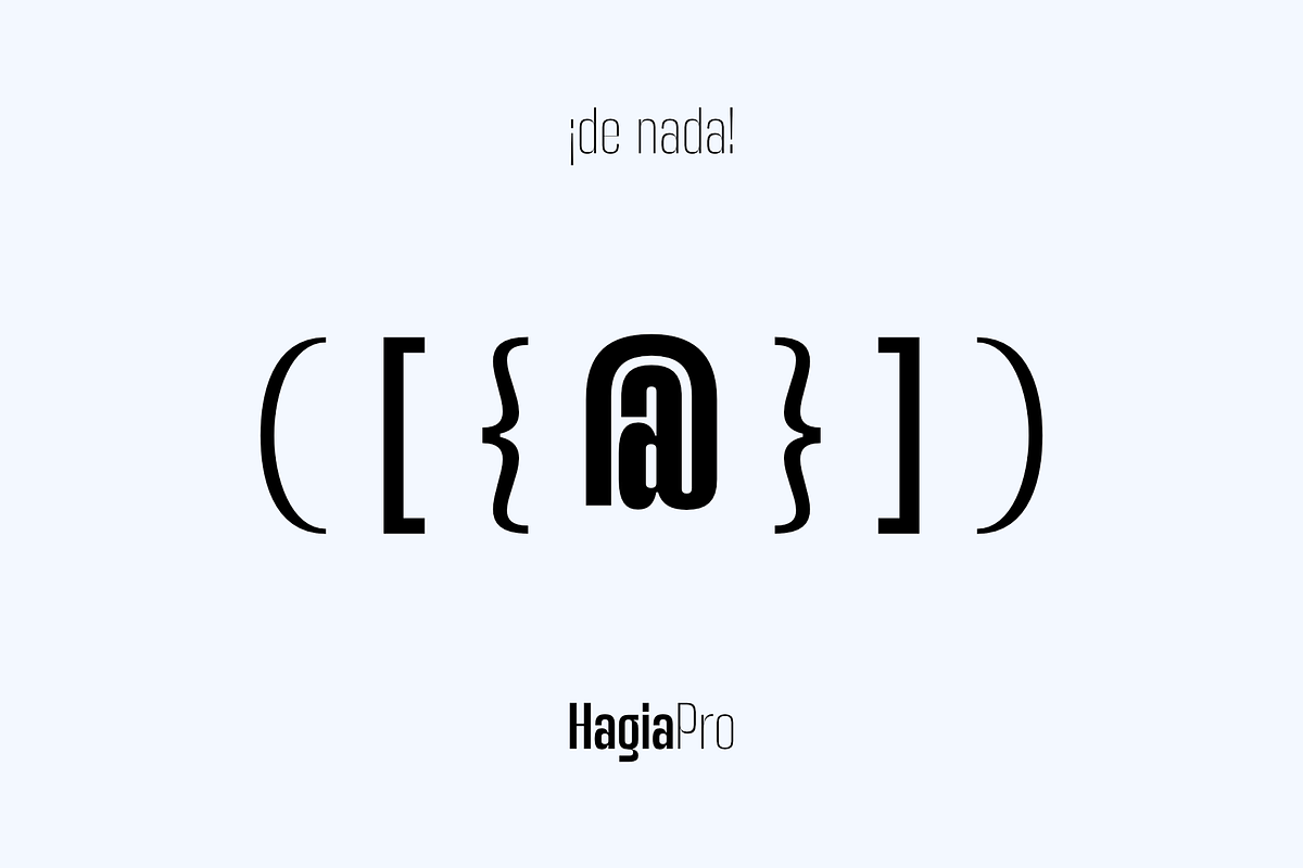 Hagia Pro Modern Vintage Logo Font, a Sans Serif Font by Andika Fez (Photo 8 of 8)