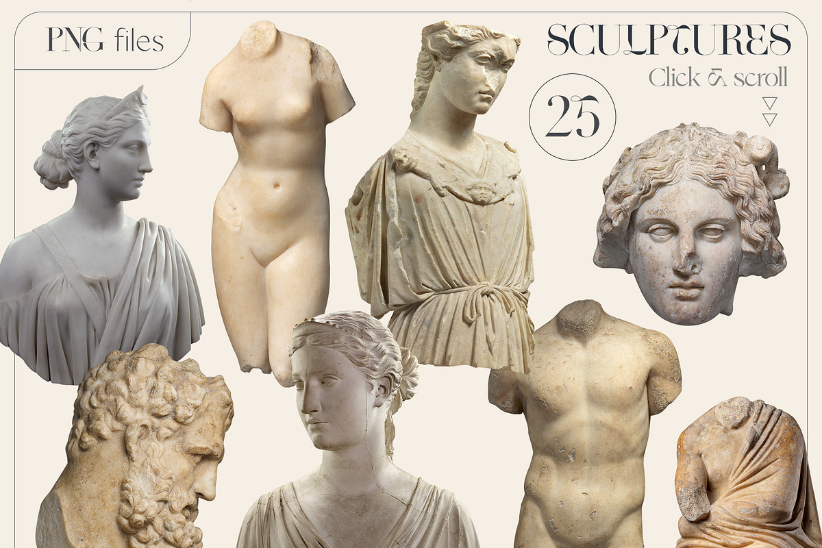 ANTIQUE Collage Creator Art Elements, an Object Graphic by Oksana Trygub (Photo 12 of 29)