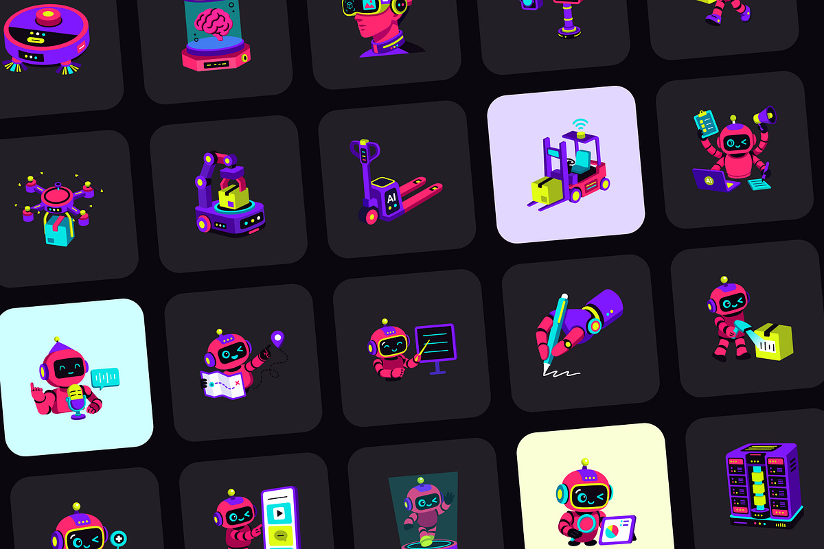 75 Artificial Intelligence Pack, a Duotone Icon by Creative Stall (Photo 8 of 10)