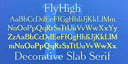 FlyHigh, a Slab Serif Font by Ingrimayne Type (Thumbnail 3 of 10)