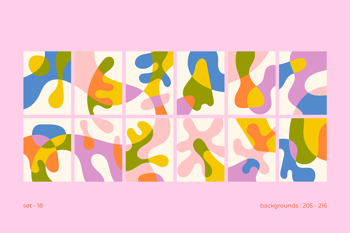 Funky Abstract Backgrounds, a Background Graphic by Léo Alexandre (Photo 19 of 22)