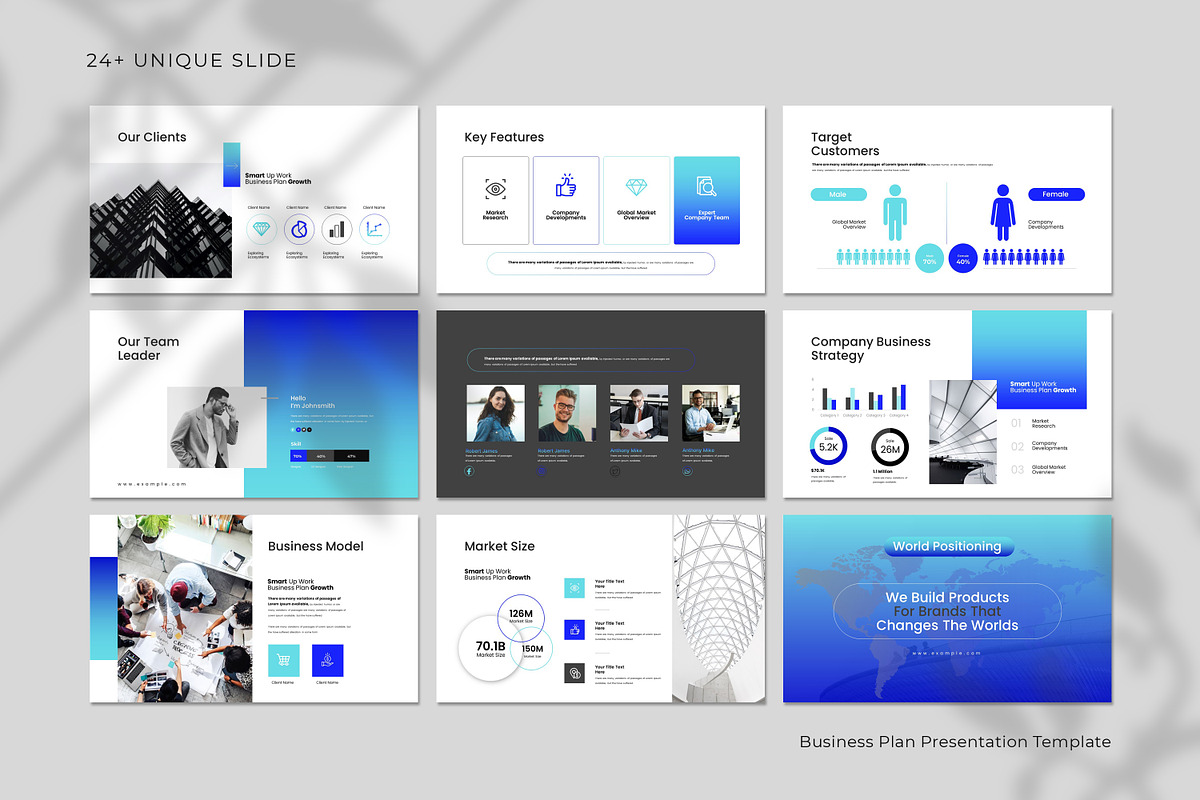 Business Plan Presentation Template, a Presentation Template by Creative-Work (Photo 6 of 9)