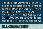 Askey Rounded 3D, a Serif Font by Craft Supply Co. (Thumbnail 8 of 8)