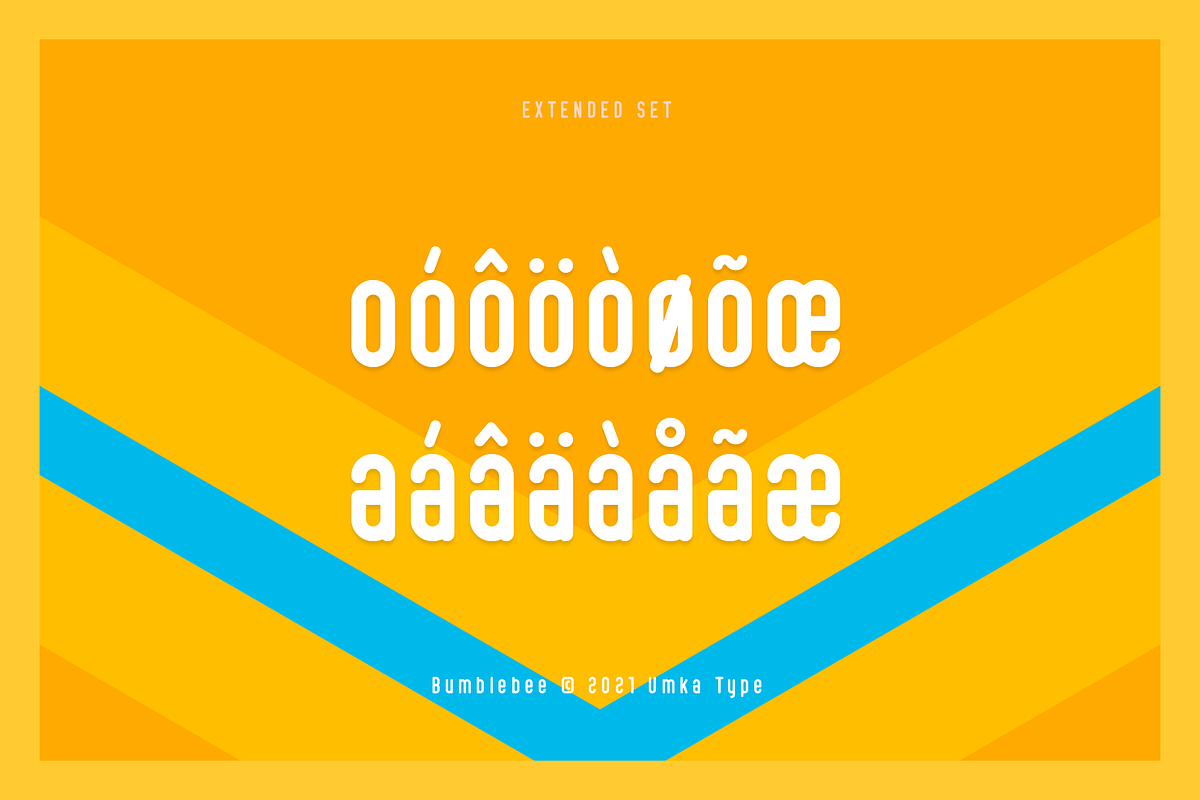 Bumblebee Font, a Sans Serif Font by alpercakici (Photo 5 of 9)