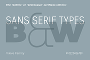 Vikive Family, a Sans Serif Font by Eurotypo (Thumbnail 1 of 6)